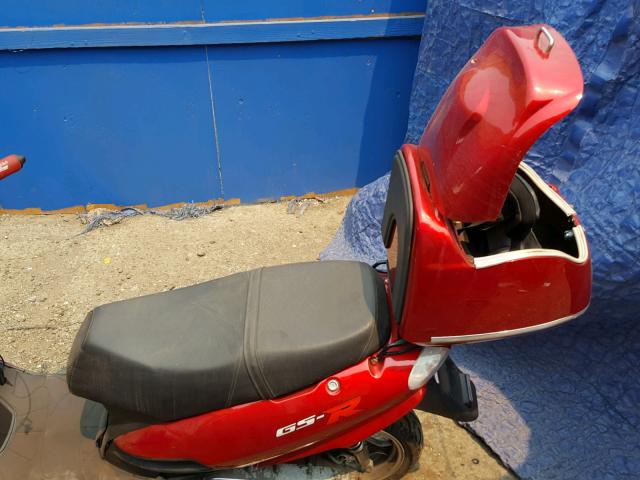 L5YTCKPA881221388 - 2008 LANCIA SCOOTER RED photo 6