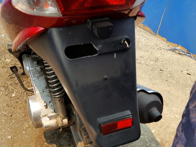L5YTCKPA881221388 - 2008 LANCIA SCOOTER RED photo 9