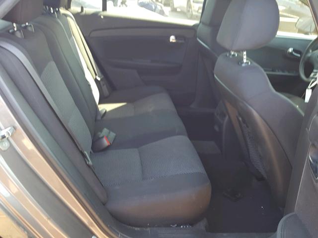 1G1ZC5E02AF187303 - 2010 CHEVROLET MALIBU 1LT 金色 照片 6