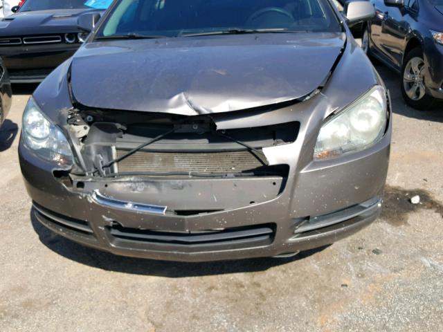1G1ZC5E02AF187303 - 2010 CHEVROLET MALIBU 1LT 金色 照片 9