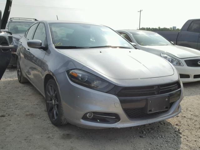 1C3CDFBB2FD316119 - 2015 DODGE DART SXT GRAY photo 1