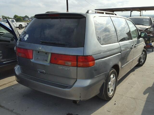 2HKRL18731H534667 - 2001 HONDA ODYSSEY EX GRAY photo 4