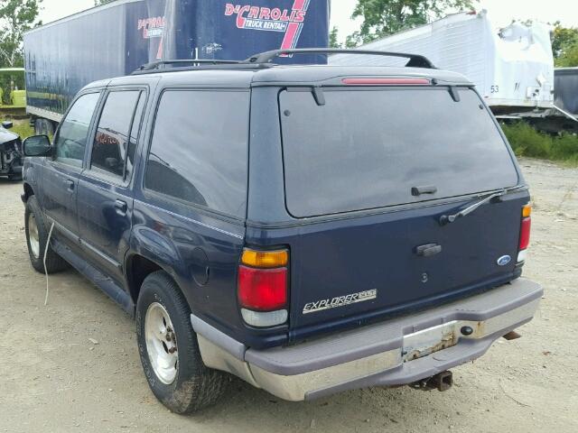 1FMDU34E0VUC26810 - 1997 FORD EXPLORER BLUE photo 3