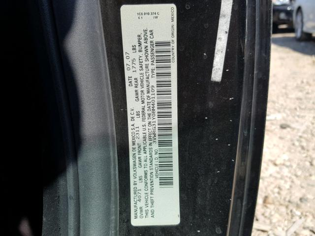 3VWRG31Y08M401109 - 2008 VOLKSWAGEN NEW BEETLE 黑色 照片 10