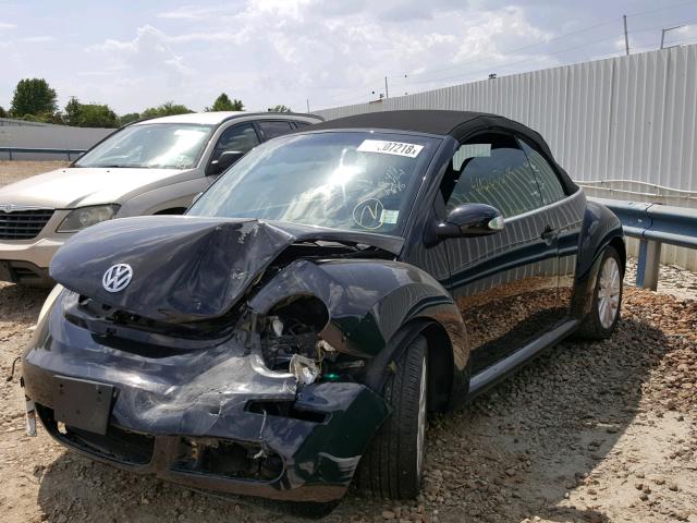 3VWRG31Y08M401109 - 2008 VOLKSWAGEN NEW BEETLE 黑色 照片 2