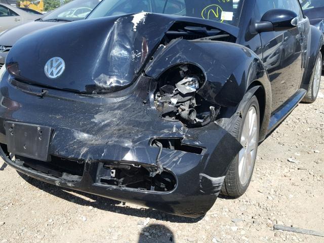 3VWRG31Y08M401109 - 2008 VOLKSWAGEN NEW BEETLE 黑色 照片 9