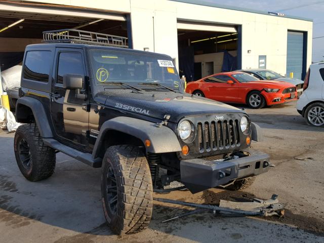 1C4AJWAG6CL117231 - 2012 JEEP WRANGLER S BLACK photo 1