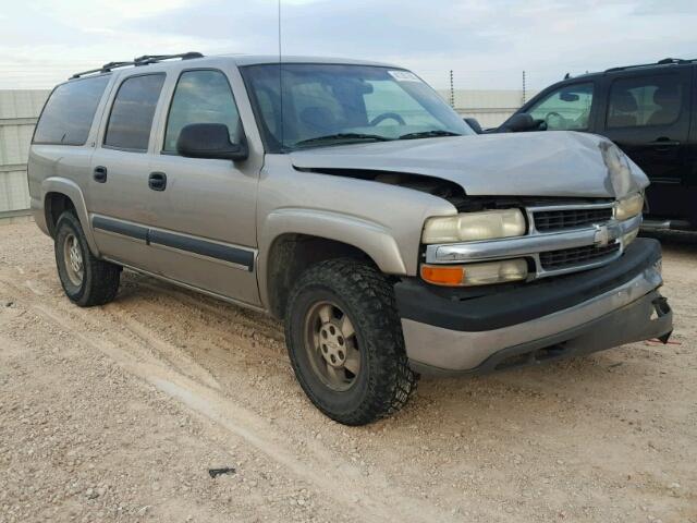 3GNFK16T11G273643 - 2001 CHEVROLET SUBURBAN K TAN photo 1