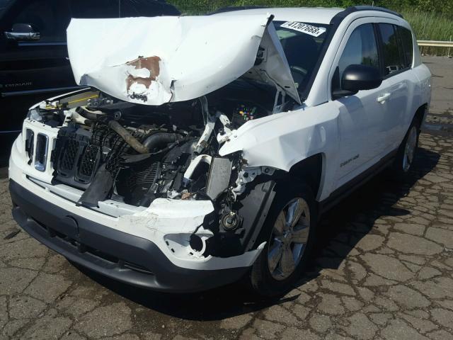 1C4NJCBA7GD559977 - 2016 JEEP COMPASS SP WHITE photo 2