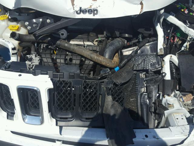 1C4NJCBA7GD559977 - 2016 JEEP COMPASS SP WHITE photo 7