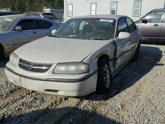 2G1WF52E949300848 - 2004 CHEVROLET IMPALA WHITE photo 9