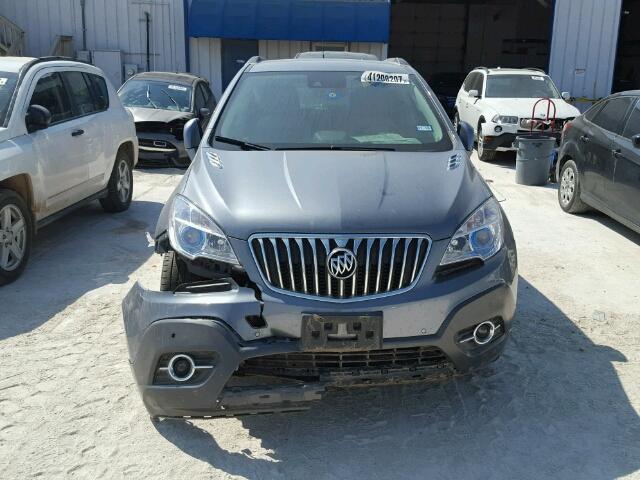 KL4CJDSB4EB735232 - 2014 BUICK ENCORE PRE GRAY photo 9