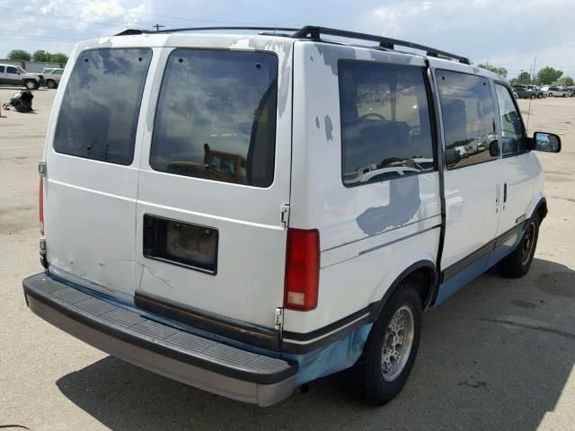 1GKDM19Z4NB501387 - 1992 GMC SAFARI XT WHITE photo 4