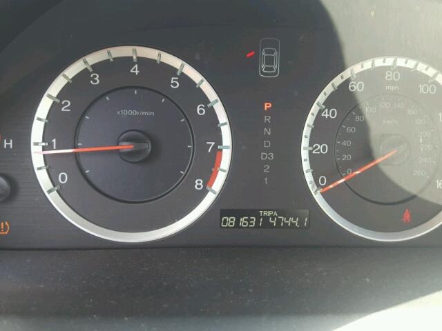 1HGCP26828A030254 - 2008 HONDA ACCORD EXL Ağ foto 8