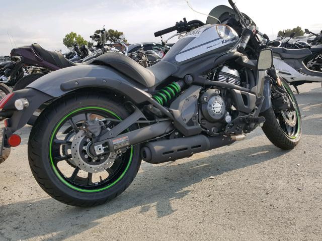 JKAENEE18JDA02530 - 2018 KAWASAKI EN650 E SILVER photo 4