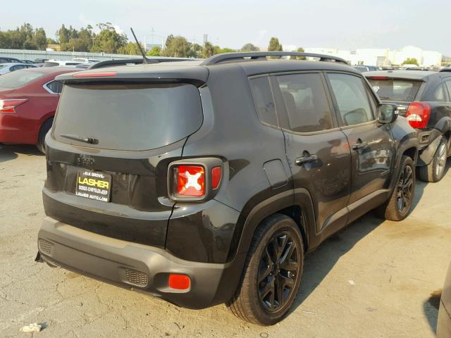 ZACCJABH3HPG67704 - 2017 JEEP RENEGADE L BLACK photo 4