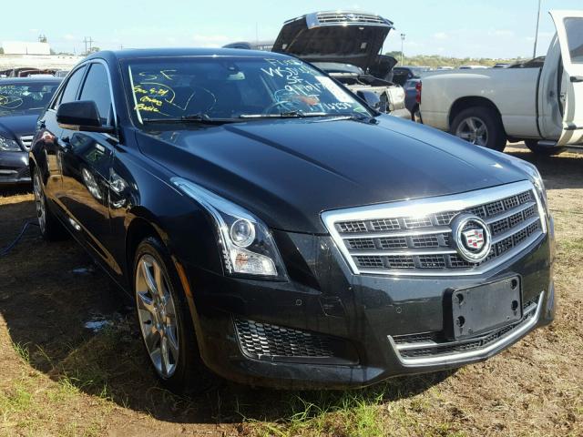 1G6AB5R38E0174238 - 2014 CADILLAC ATS LUXURY BLACK photo 1