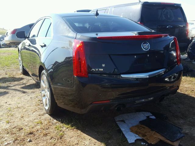 1G6AB5R38E0174238 - 2014 CADILLAC ATS LUXURY BLACK photo 3