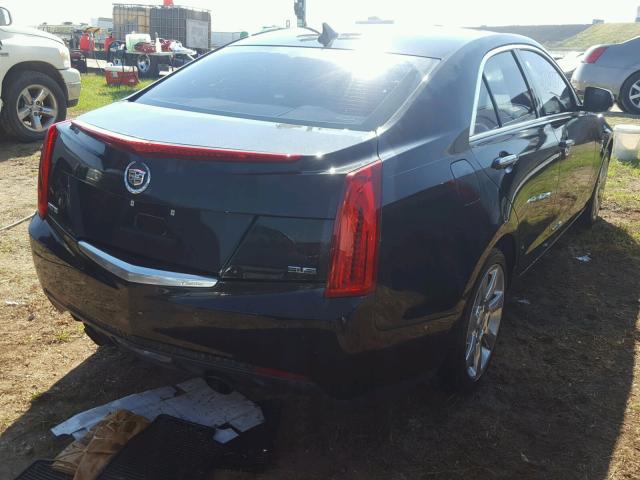 1G6AB5R38E0174238 - 2014 CADILLAC ATS LUXURY BLACK photo 4