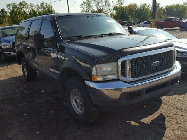 1FMNU41L52EA67138 - 2002 FORD EXCURSION GREEN photo 1