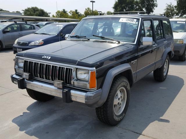 1JCMR7845JT227562 - 1988 JEEP CHEROKEE L BLUE photo 2