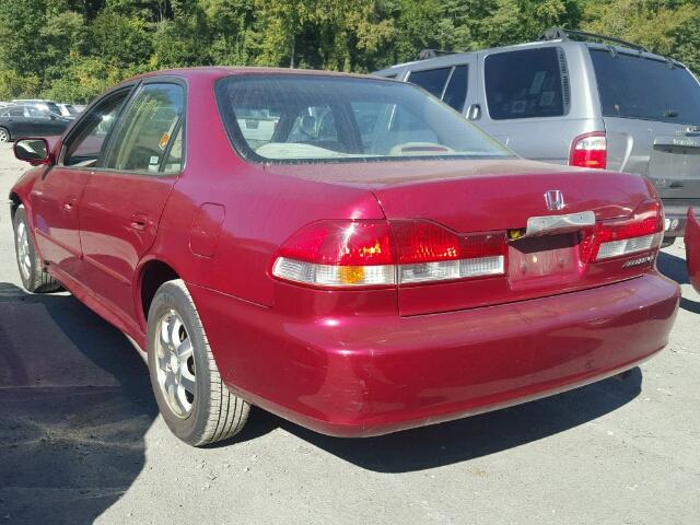 1HGCG66852A005024 - 2002 HONDA ACCORD EX BURGUNDY photo 3