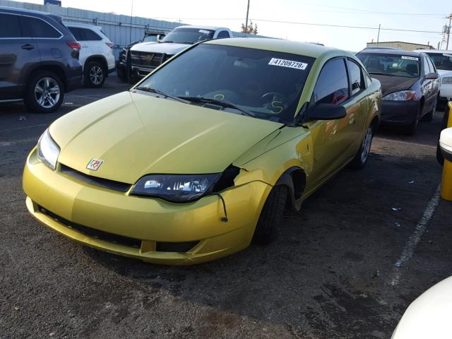 1G8AM12F04Z151240 - 2004 SATURN ION LEVEL GREEN photo 2