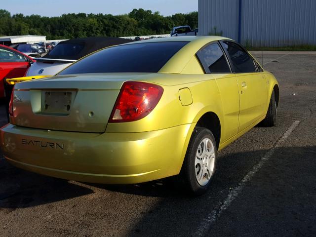 1G8AM12F04Z151240 - 2004 SATURN ION LEVEL GREEN photo 4