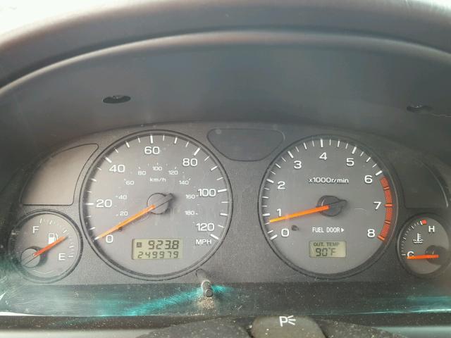 JF1SF65602G752644 - 2002 SUBARU FORESTER S RED photo 8