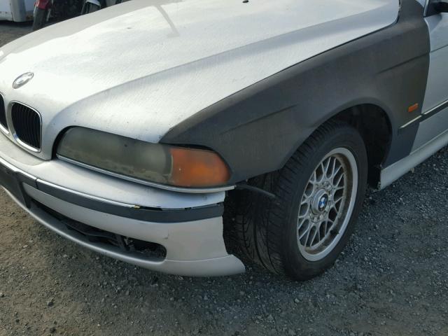 WBADM6344YGU09951 - 2000 BMW 528 I AUTO SILVER photo 9