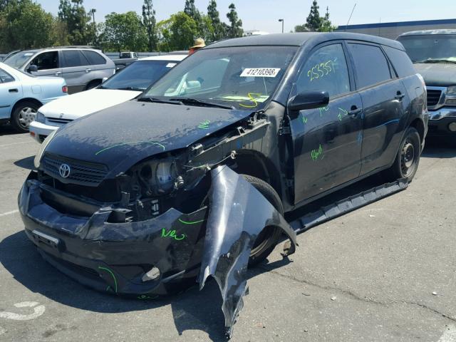2T1KR32E55C469834 - 2005 TOYOTA MATRIX XR Czarny zdjęcie 2