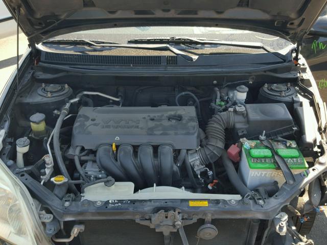2T1KR32E55C469834 - 2005 TOYOTA MATRIX XR Czarny zdjęcie 7