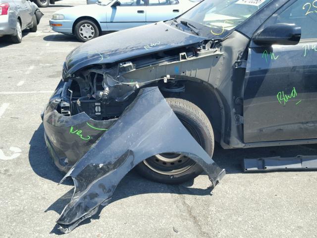 2T1KR32E55C469834 - 2005 TOYOTA MATRIX XR Czarny zdjęcie 9