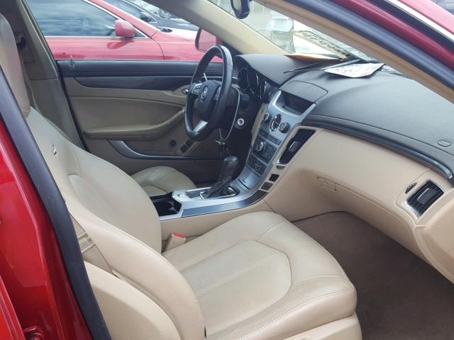 1G6DJ8EY3B0120490 - 2011 CADILLAC CTS PERFOR Rot Foto 5