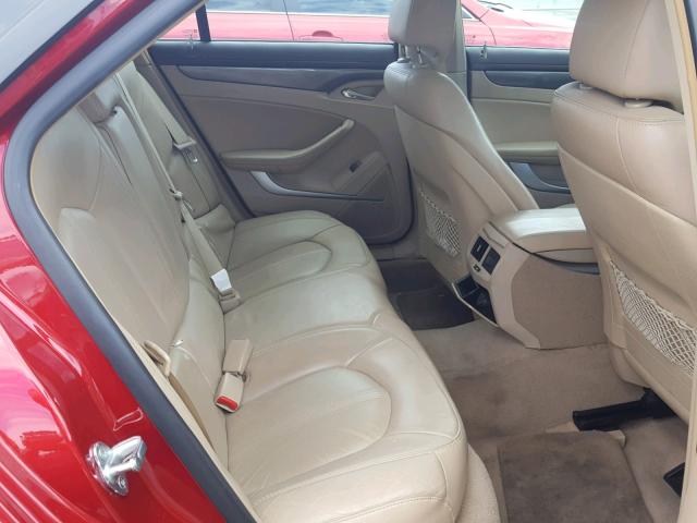 1G6DJ8EY3B0120490 - 2011 CADILLAC CTS PERFOR Rot Foto 6