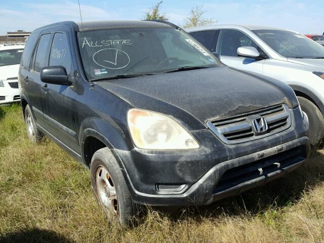 JHLRD68433C015846 - 2003 HONDA CR-V LX BLACK photo 1