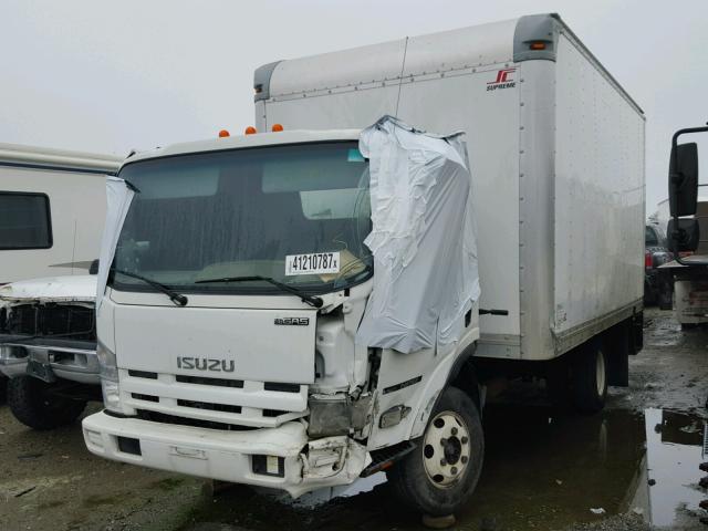 54DB4W1B5DS800668 - 2013 ISUZU NPR WHITE photo 2