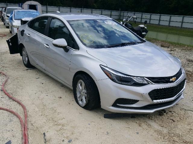 1G1BH5SE8J7135400 - 2018 CHEVROLET CRUZE LT SILVER photo 1