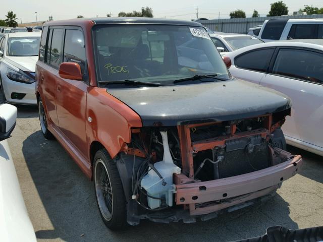 JTLKT334740166185 - 2004 TOYOTA SCION XB Orange Foto 1