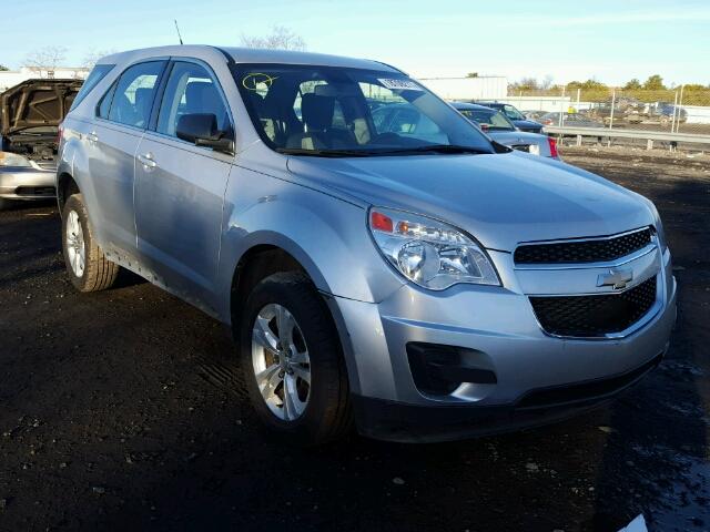 2CNFLCEC3B6451032 - 2011 CHEVROLET EQUINOX LS SILVER photo 1