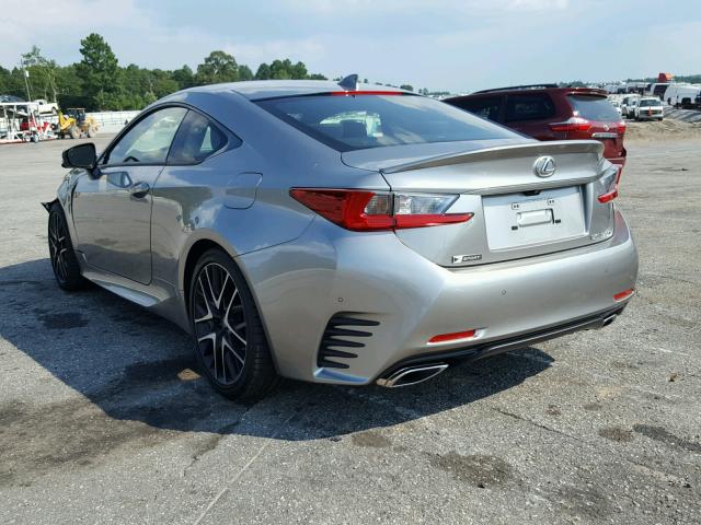 JTHHZ5BC0J5018188 - 2018 LEXUS RC 350 SILVER photo 3