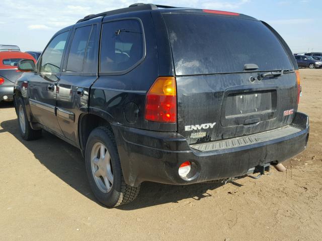 1GKDT13S532163347 - 2003 GMC ENVOY BLACK photo 3