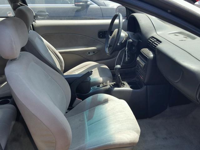 1G8ZG1279VZ210614 - 1997 SATURN SC2 RED photo 5