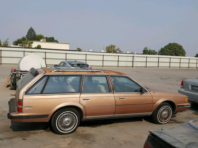 1G4AL81NXK6413608 - 1989 BUICK CENTURY ES BROWN photo 9