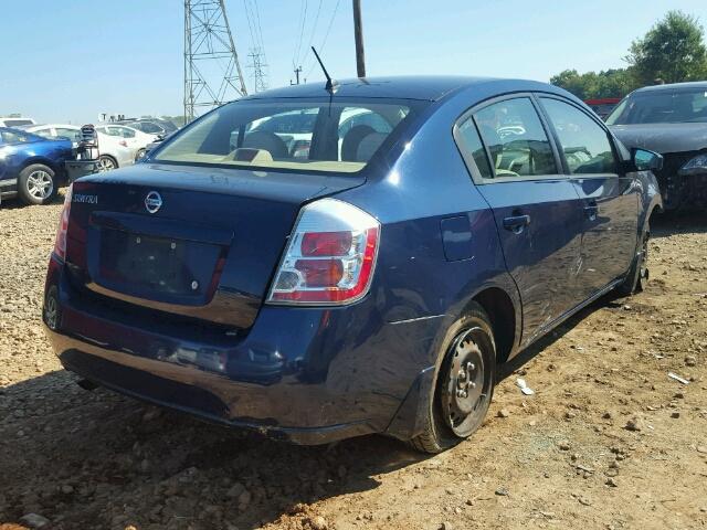 3N1AB61E29L623893 - 2009 NISSAN SENTRA 2.0 BLUE photo 4