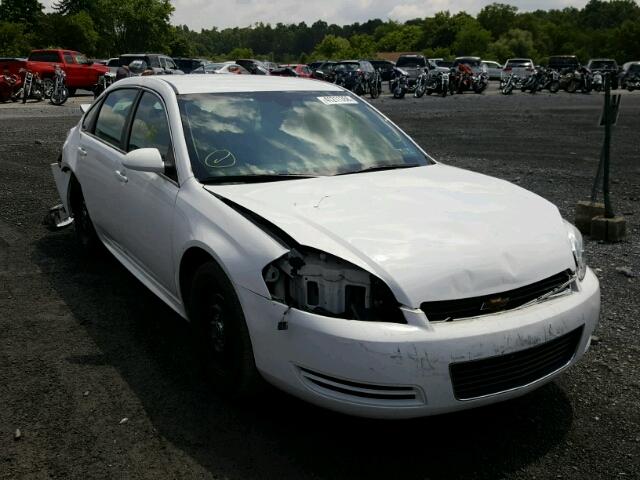 2G1WD5EM9B1276393 - 2011 CHEVROLET IMPALA POL WHITE photo 1