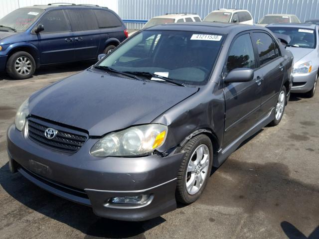 2T1BY32E45C348182 - 2005 TOYOTA COROLLA XR 灰色 照片 2