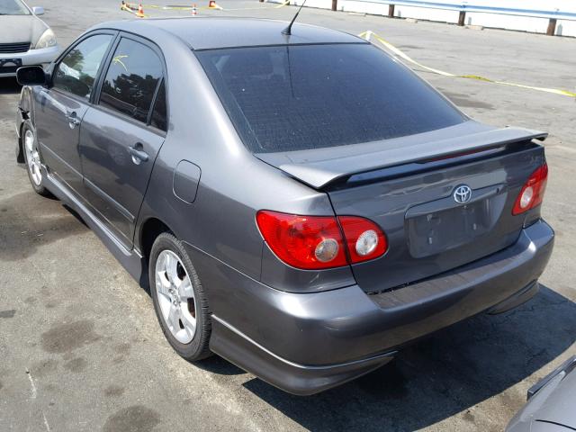 2T1BY32E45C348182 - 2005 TOYOTA COROLLA XR 灰色 照片 3