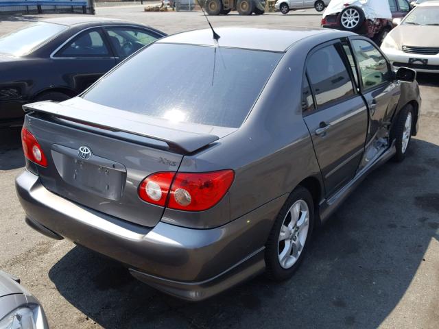 2T1BY32E45C348182 - 2005 TOYOTA COROLLA XR 灰色 照片 4