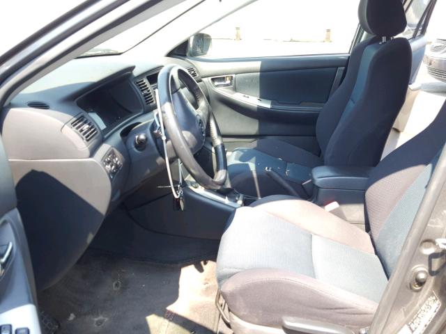 2T1BY32E45C348182 - 2005 TOYOTA COROLLA XR 灰色 照片 5